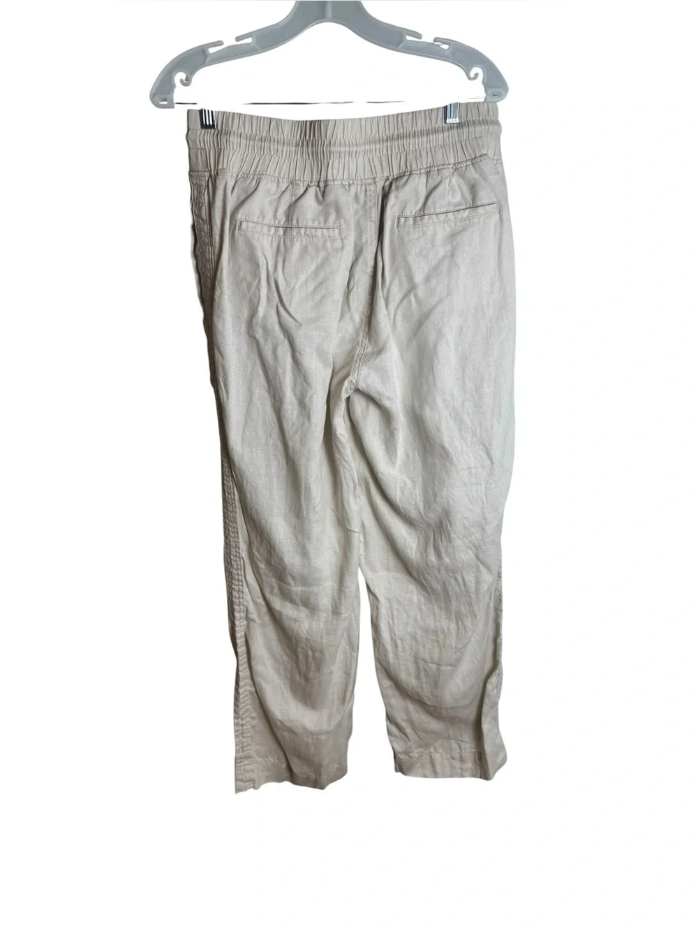 Quince 100% European linen Wide Leg Pants in sand m